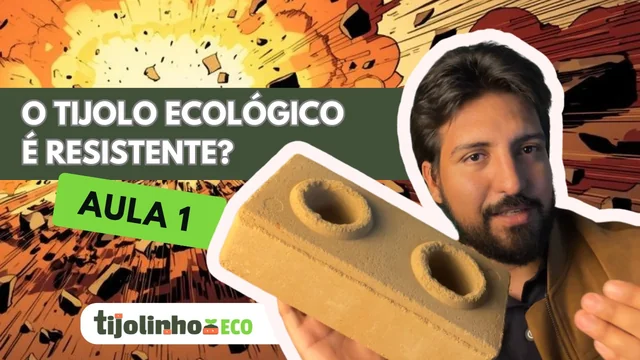 Thumbnail do Mini Curso Tijolo Ecológico do Zero